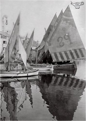 1913-Lussingrande-Bragozzi-in-porto-coll.-F.-Neretich